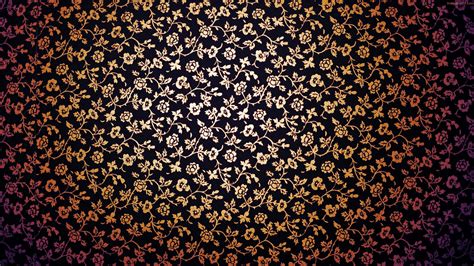 Black And Beige Floral Textile Hd Wallpaper Wallpaper Flare
