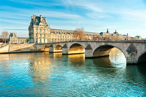 River Seine In Paris A Famous Historical And Cultural Hub In Paris