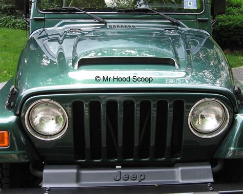 Jeep Wrangler Hood Scoop Hs009 By Mrhoodscoop