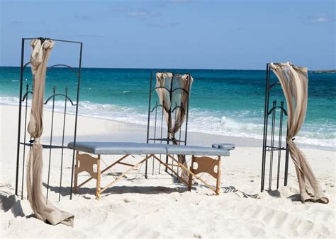 Caribbean Island Beach Massage Stock Image Image Of Paradise Places 107307663