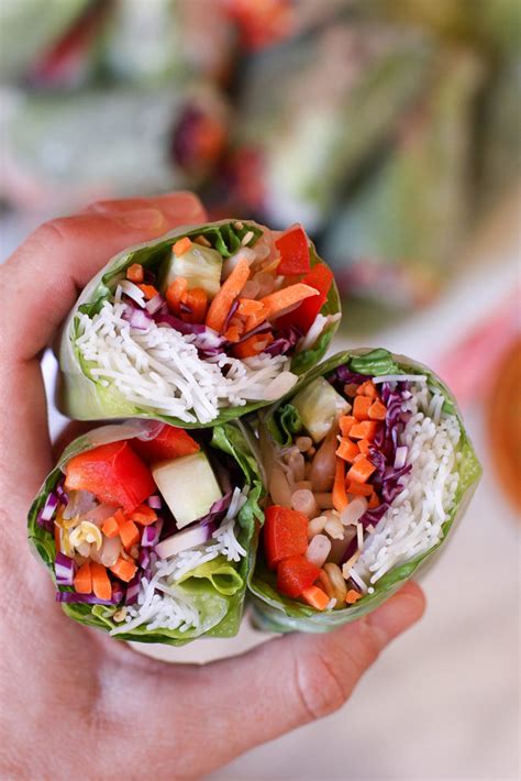 Check out the ultimate vegan spring rolls recipes below! Veggie Spring Rolls with Spicy Peanut Dipping Sauce | The Mostly Vegan