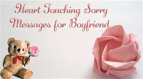 Heart Touching Sorry Messages For Boyfriend Techs Slash