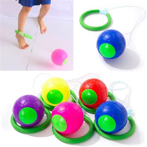 1 Pcs Skip Ball Outdoor Fun Toy Ball Classical Skipping Toy Exercise Coordination And Balance