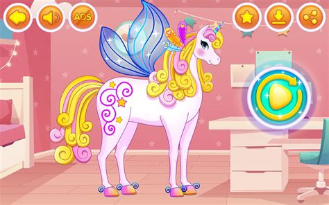 Laden Sie Unicorn Dress Up Games For Girls Apk Kostenlos Für Android