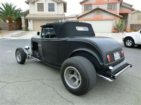 Find Used 1932 Ford Roadster Street Rod Hot Rod Race Car Convertible