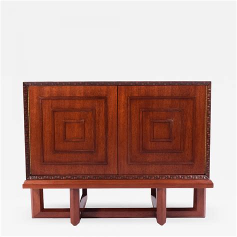 Shop frank lloyd wright at chairish, home of the best vintage and used furniture, decor and art. Frank Lloyd Wright - Frank Lloyd Wright mahogany cabinet ...