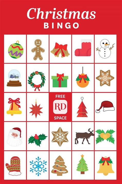 Christmas Bingo 2023 Free Printable Christmas Bingo Cards