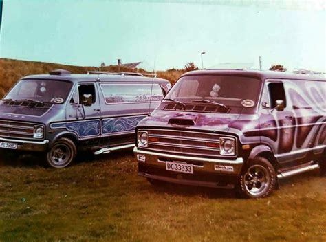 Dodge Van Cool Vans Tradesman Vintage Vans Custom Vans Kustom
