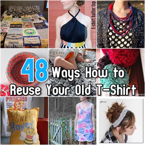 Diy Projects 48 Creative Ways To Reuse Your Old T Shirt Old T Shirts