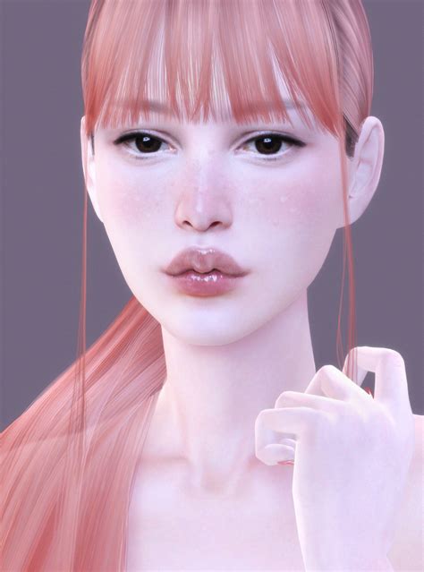 Obscurus Sims Makeup Set Lips N35 28 Colors Emily Cc Finds