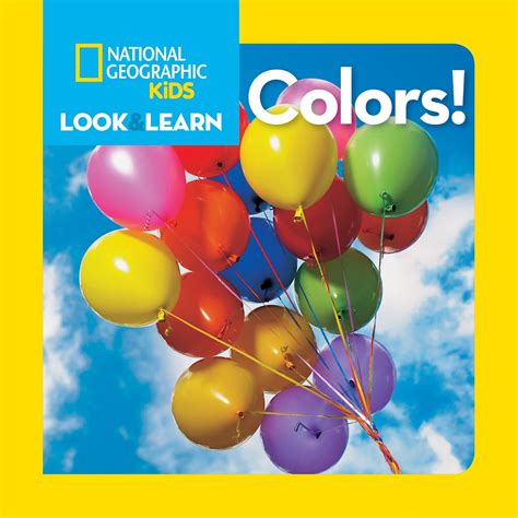 National Geographic Kids Look And Learn Colors Printables Classroom