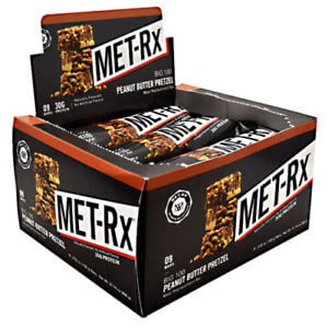 Met Rx 100g Protein Bars 9 Count