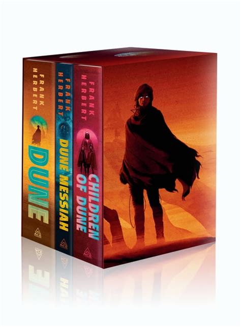 Frank Herberts Dune Saga 3 Book Deluxe Hardcover Boxed Set Dune