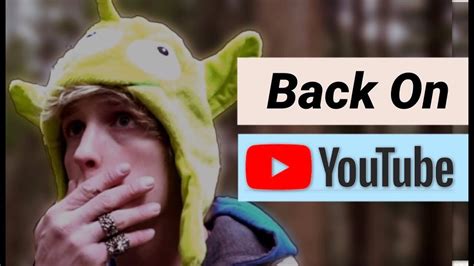 Logan Paul Returns To Youtube Youtube
