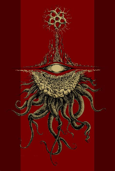 Azathoth Inspired By H P Lovecraft In 2022 Lovecraft Art Lovecraftian Horror Scary Art
