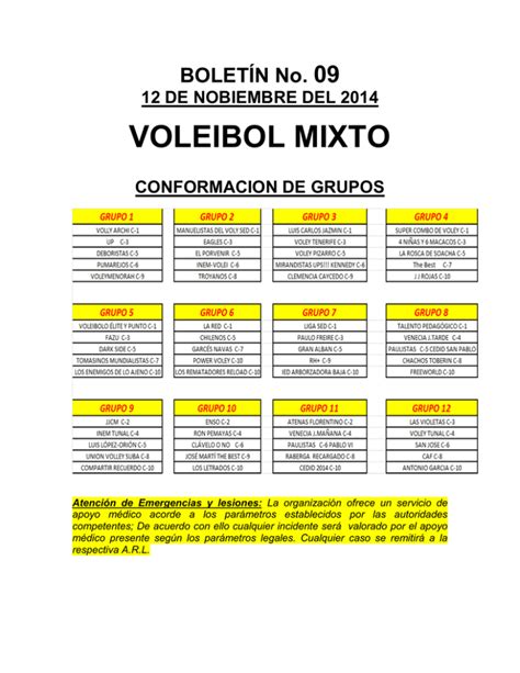Total 54 Imagen Nombres Para Equipos De Voleibol Mixtos Viaterra Mx