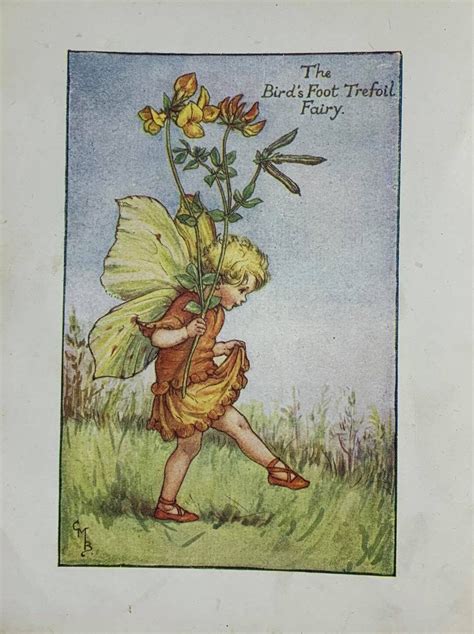 1925 Original Vintage First Edition Cicely Mary Barker Illustrated