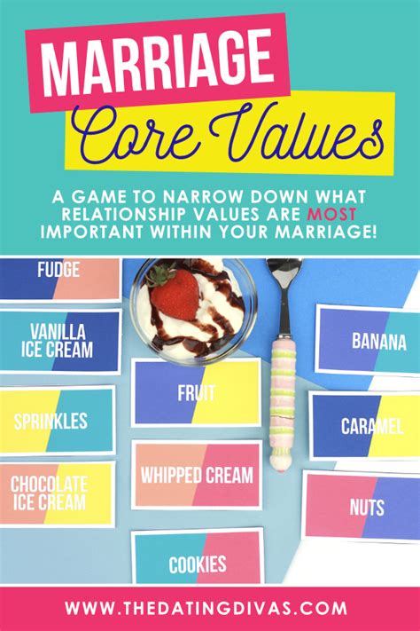 marriage core values couples game from the dating divas