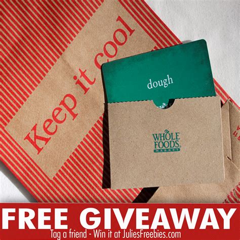 Whole foods gift card generator for testing. Whole Foods Gift Card Giveaway - Julie's Freebies