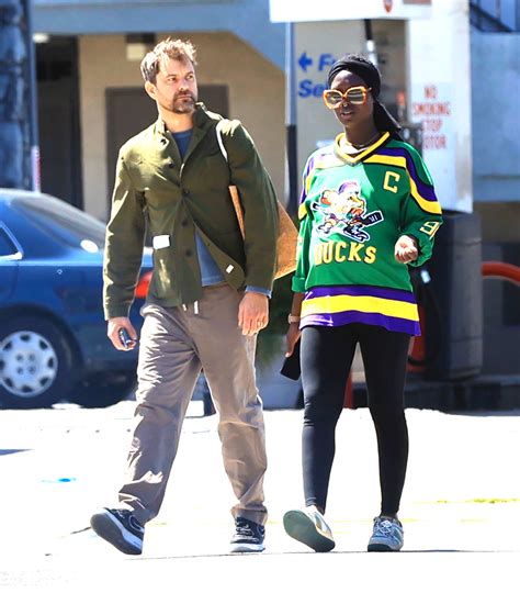 Joshua Jackson Kisses Pregnant Jodie Turner Smith Days Before Due Date