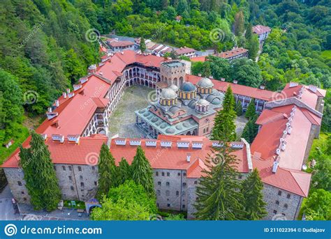 Aerial View Of Rila Monastery In Bulgaria Stock Photo Image Of Ivan