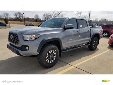 2020 Cement Toyota Tacoma Trd Off Road Double Cab 4x4 137734236