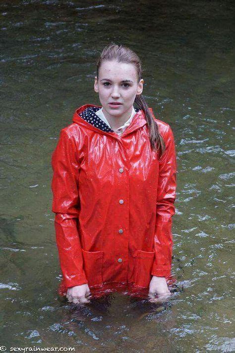 Womensvinylraincoat Bestwomensraincoat Rain Fashion Red Raincoat Raincoats For Women