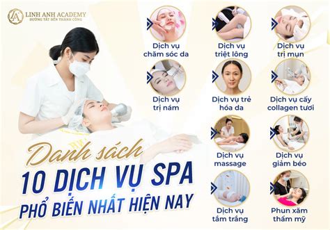 10 loại hình dịch vụ spa thu hút khách hàng nhất 2022