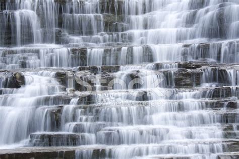 Cascading Waterfalls Stock Photo Royalty Free Freeimages