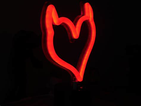 Sinful Heart Neon Sign Sinful Jewels Neon Signs Aesthetic Signs
