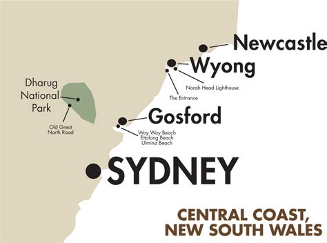 Central Coast Nsw General Information Australia Tour Goway