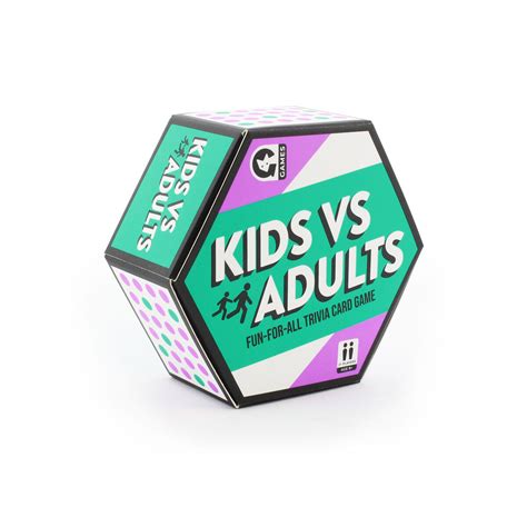 Kids Vs Adults Card Game Puzzles And Games Hallmark