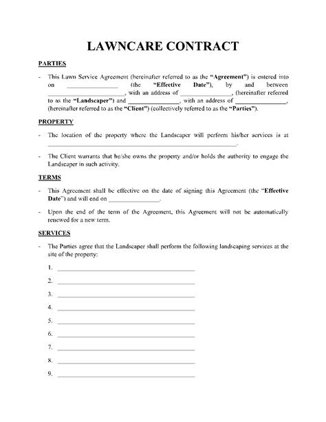 Contract Templates 50 Free Pdf Examples Cocodoc