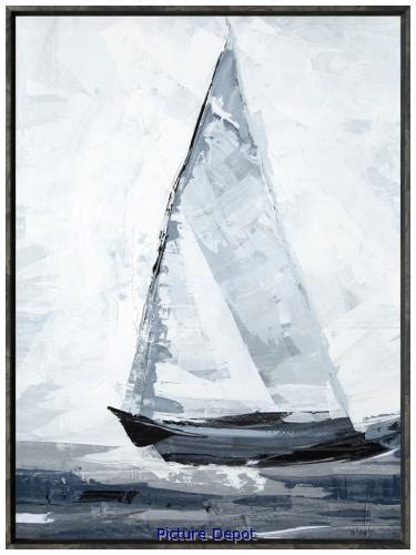 Picture Depot Gray Sailboat L