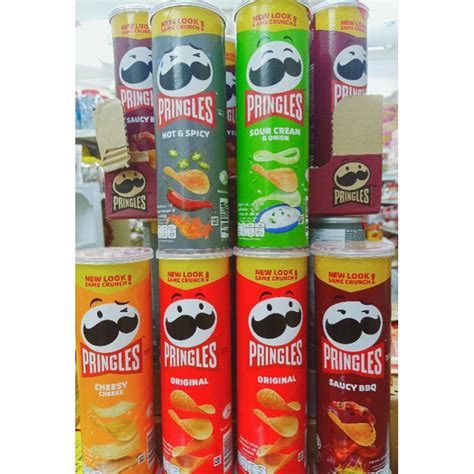 Pringles Potato Canister Crisps Chips 107g Shopee Malaysia