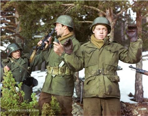 Battle Of The Bulge Publicity Still Of James Macarthur And George