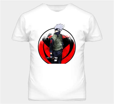 Naruto Hatake Sharingan Kakashi T Shirt In T Shirts From Mens Clothing
