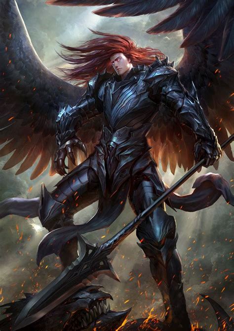 Darkangel Angel Art Fantasy Art Character Art