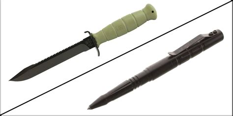 Supply Drop Tactical Pen Aluminum Glock Field Knife 65