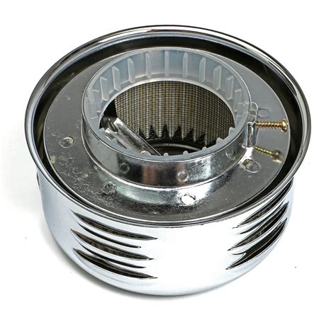 Chrome Air Cleaner Louvered Style Trans Dapt Performance Products 2339