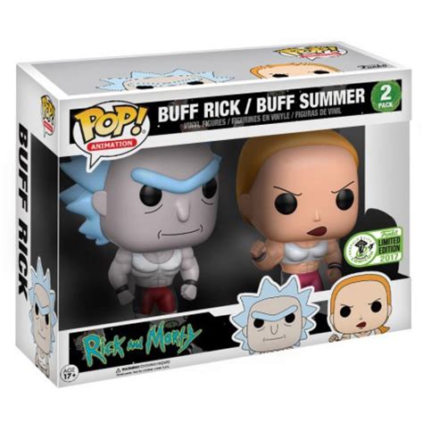 Funko Pop Buff Rick And Buff Summer Rick And Morty 0