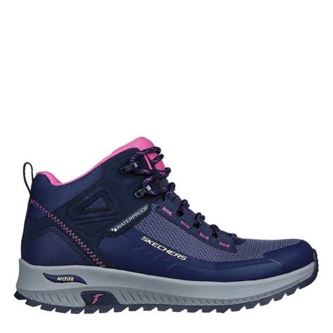 Skechers Arch Fit Discover Elevation Gain Walking Boots Navy