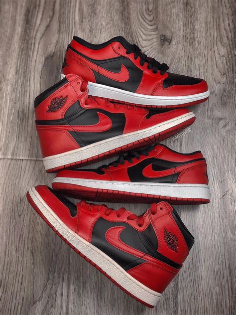 Air Jordan 1 Low Varsity Red 553558 606 Release Date Sbd