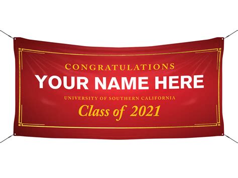 Custom Formal Banner - USC Signs & Banners