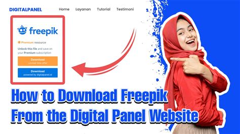 How To Download Freepik From The Digital Panel Website Youtube
