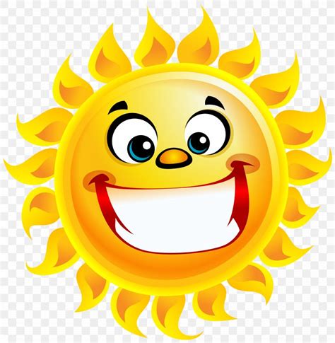 Animated sun illustration, icon, sunshine transparent background png clipart. Smiling Sun Smile Clip Art, PNG, 7801x8000px, Smile, Clip Art, Drawing, Emoticon, Happiness ...