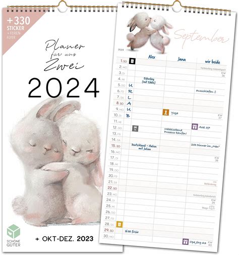 Pärchen Kalender 2024 Gabie Jocelyn