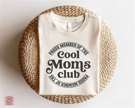 Proud Member Of The Cool Moms Club Svg Cool Mom Svg Cool Mama Svg
