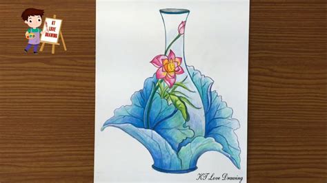 Hướng Dẫn Cách Vẽ Trang Trí Bình Hoa đẹp Và Sinh động Nhất