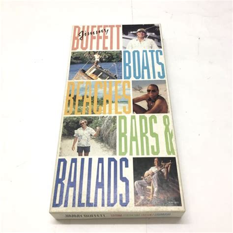 Boats Beaches Bars And Ballads Box By Jimmy Buffett Cd May 1992 4